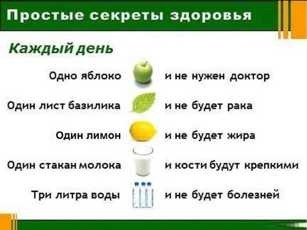 33 СОВЕТА ДЛЯ ЗДОРОВЬЯ НА КАЖДЫЙ ДЕНЬ.