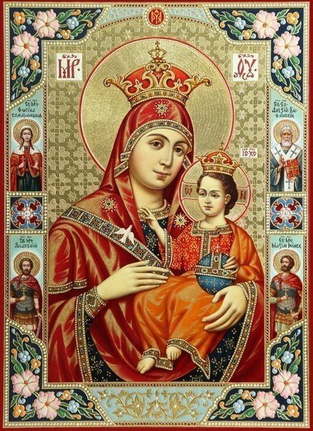 Эта икона Вифлеемской Божьей Матери. Это Единственная икона, где Богородица улыбается. Эта икона Она помогает всем!!!! Разместите у себя на странице, да поможет вам её волшебство!!!