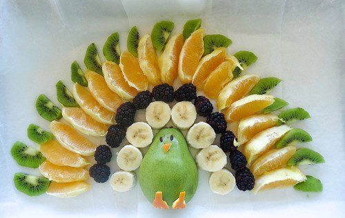 Фруктовые идеи для детского стола.