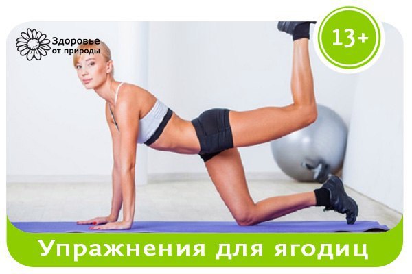 Эффективные упражнения для ягодиц