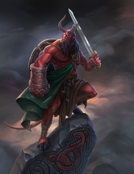 Hellboy 25 by #VladimirKafanov