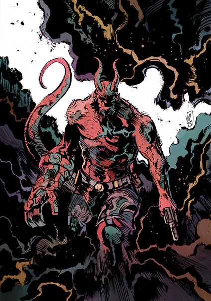 Hellboy by #VincenzoRiccardi