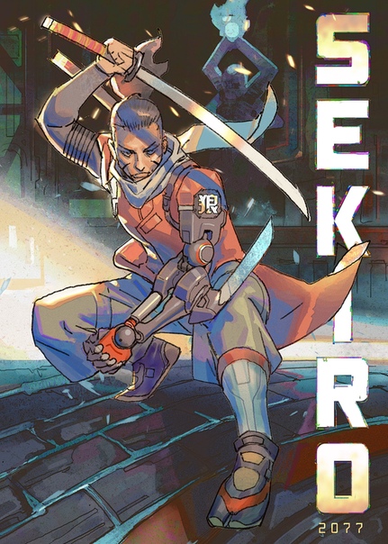 Sekiro 2077 by #AlexChen