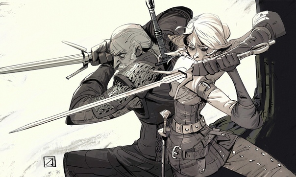 The Wolf and Swallow by #ZhengQu