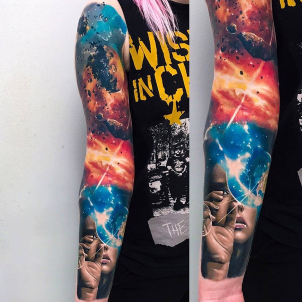 Рукав ,ты космос!