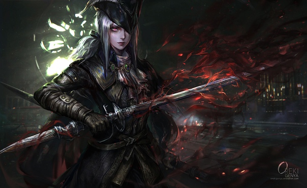 Bloodborne Lady Maria by #OrekiGenya