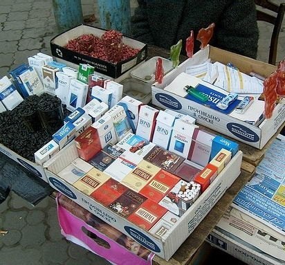 На каждом перекрестке в 90-е! 