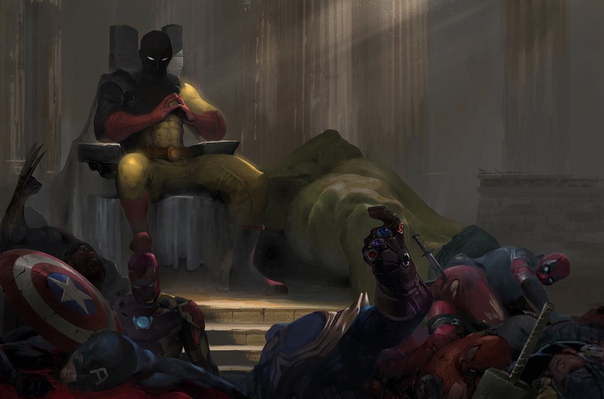 one punch man kills the marvel universe by #Hzhu