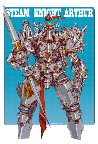 Steam Knights by #EmersonTung