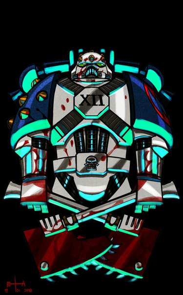 #WorldEaters #Heresy from #Wh40k by #earltheartist