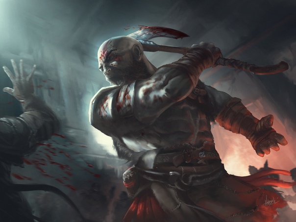 Kratos by #MattHubel