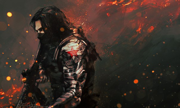 #WinterSoldier or #BuckyBarnes by #Alicexza