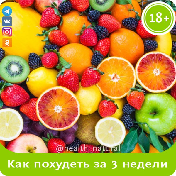 Как похудеть за 3 недели на правильном питании (ПП) 