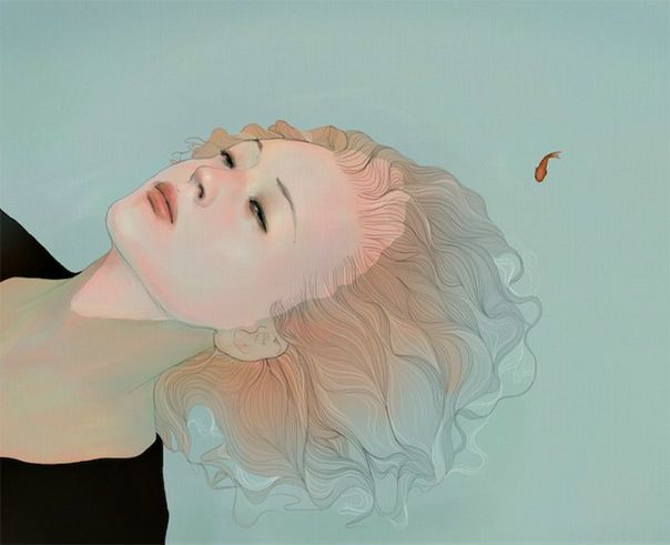 Графический дизайнер и иллюстратор из Южной Кореи Jo In Hyuk – автор многочисленных портретов. Отличительная черта его стиля – пристрастие к минимализму. Пастельные тона, приглушенные цвета, утонченные линии – все это делает работы художника легкими и почти воздушными. 