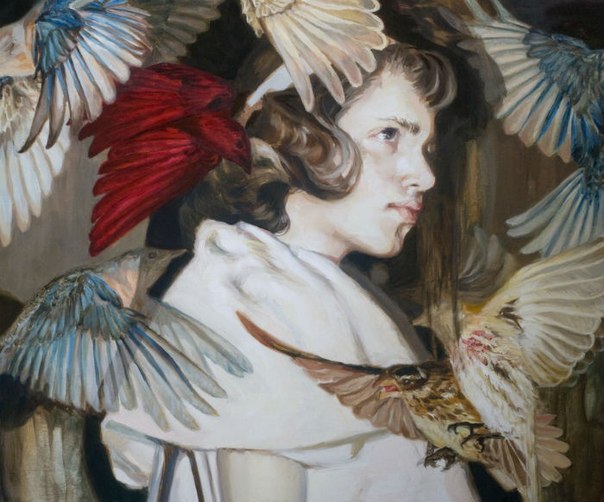 Работы американской художницы Меган Хауленд (Meghan Howland) загадочны и экспрессивны.