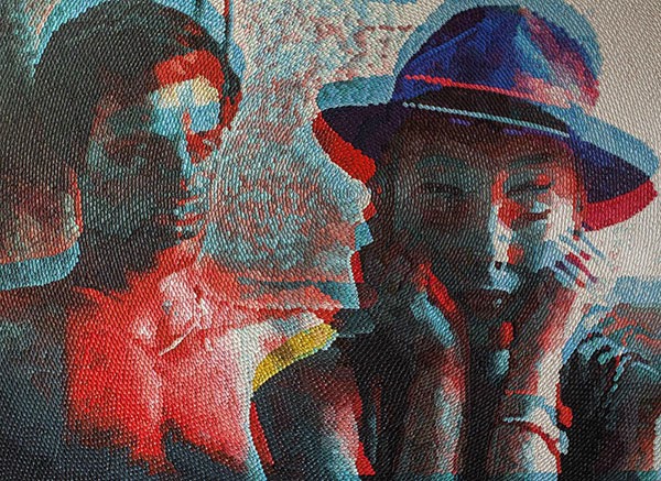 Мурат Пулат (Murat Pulat) — художник из Турции, создающий текстурные картины звездных моментов голливудских фильмов, телевизионных шоу 1960-х годов и французских фильмов новой волны. Мурат создает картины с помощью специальной тонкой кисточки, благодаря чему у произведения образуется точечная структура. Многие полотна художник расписывает в черно-белой палитре, отдавая дань эпохе черно-белого кино.