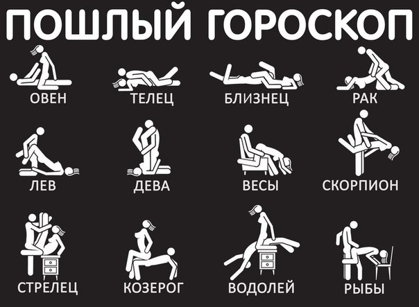 Пошлый гороскоп: 