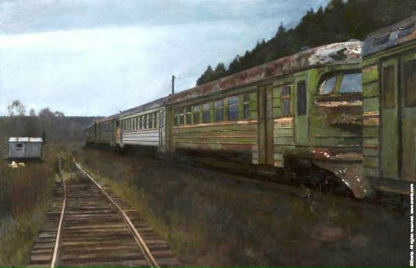 Страна старых поездов Масксима Каёткина.