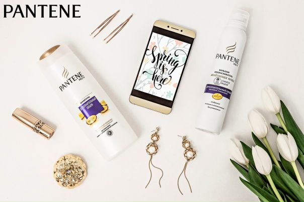 Встречай лучшее время года во всеоружии - с Pantene твои волосы этой весной будут сиять здоровьем и красотой