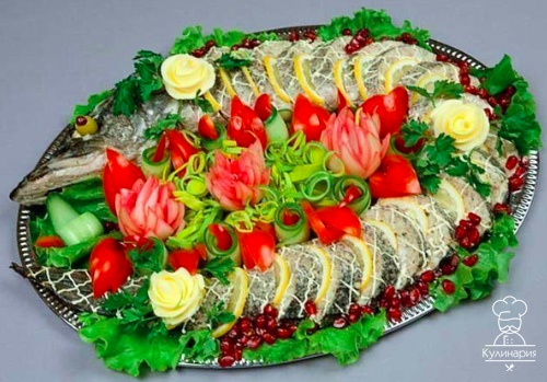Фаршированная щука 