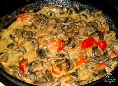 Сливочно-грибной соус Сливочно-грибной соус