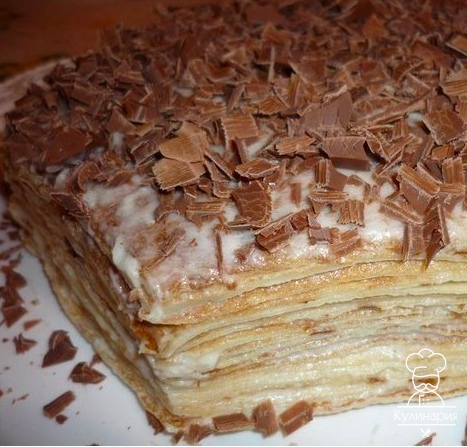 Нежнейший блинный тортик