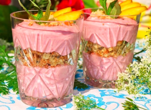 Творожный десерт