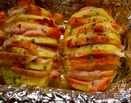 Картошка - гармошка