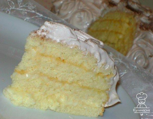 Торт бисквитный 