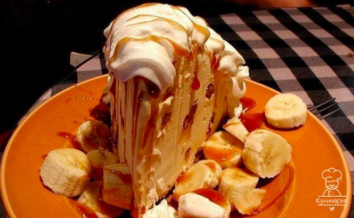 Банановый чизкейк 