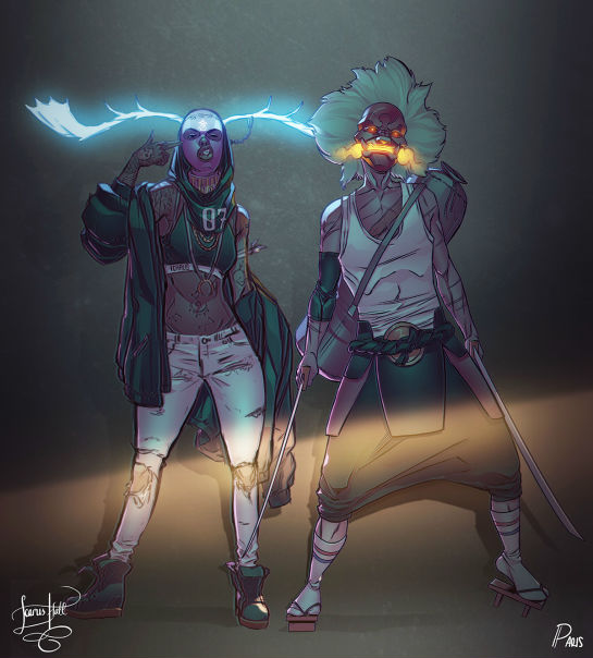 BLITZEN x MEL by #IckyH