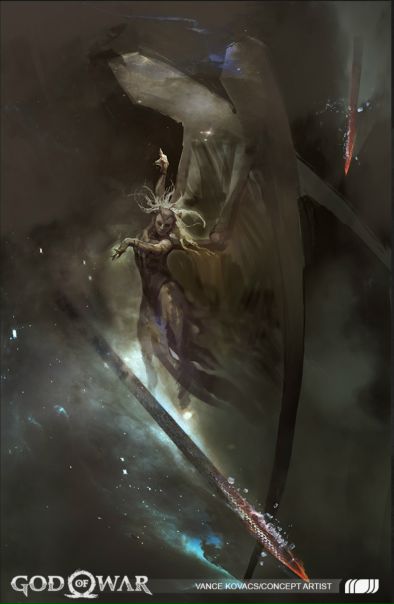 #Valkyrie from #GodOfWar by #VanceKovacs