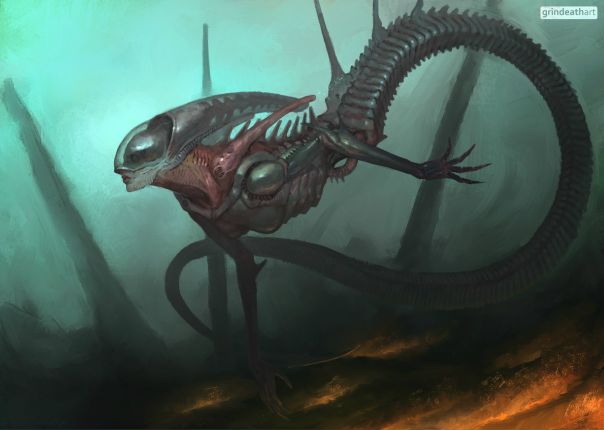 Xenomorphs by #OlegBulakh