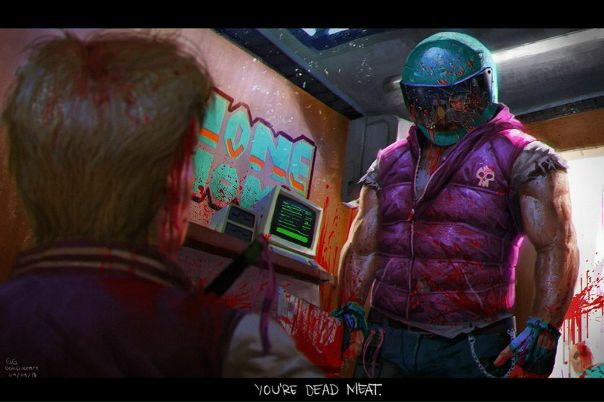 #HotlineMiami by #GemGuerrero