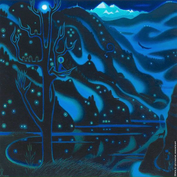 А вы бывали в этих местах с картин Елены Сноп 