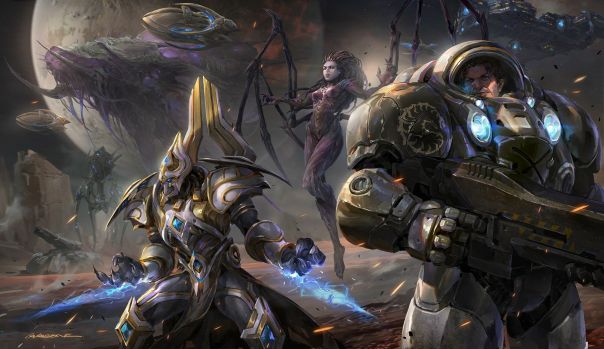 The Fanart Of The SCII by #ShengyiSun