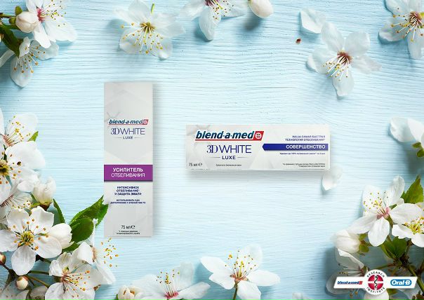 Встречайте! Новая отбеливающая система систему Blend-a-Med 3DWhite – к вашим услугам! 