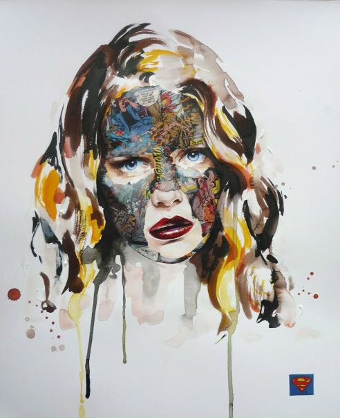 Сандра Чевре (Sandra Chevrier) — канадская художница, знаменитая красочными работами из серии Super hero Canvas. Работы этой серии повествуют о женщинах, пытающихся найти свободу в обществе, полного предписаний о том, что женщина должна и не должна делать.