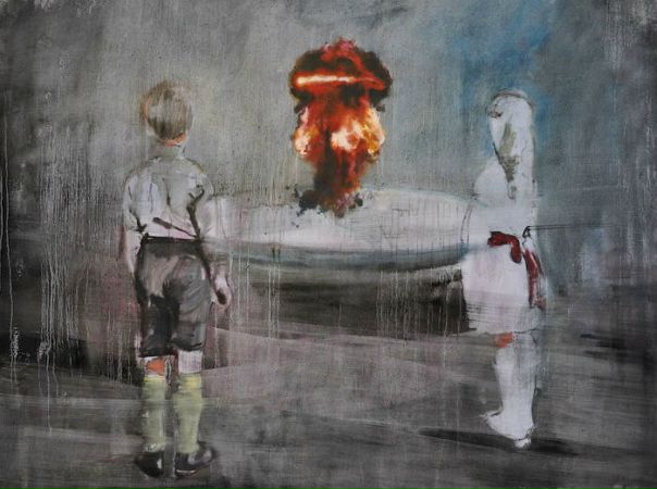 Фигуративная живопись британского художника Jake Wood Evans