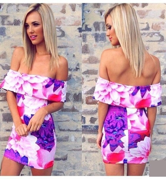 Цветочный принт