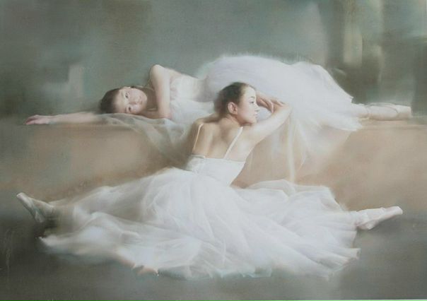 Работы китайского художника-акварелиста Liu Yi