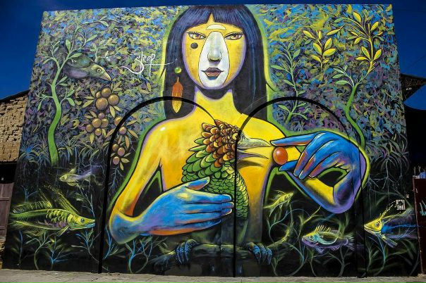 Стрит-арт в Кочабамбе, Боливия