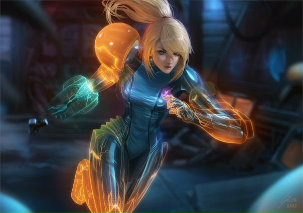 Samus by #SeanTay