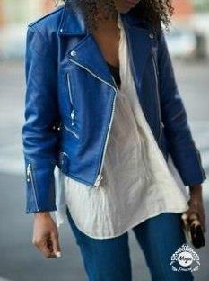 Кожаная куртка - незаменимая вещь осеннего гардероба. В дождливую погоду она защитит вас от влаги и холода и сделает образ очень стильным.