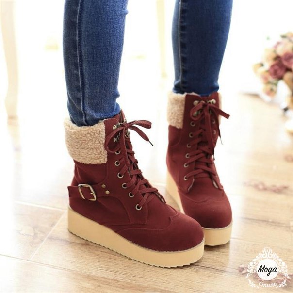 Теплые ботиночки на зиму 