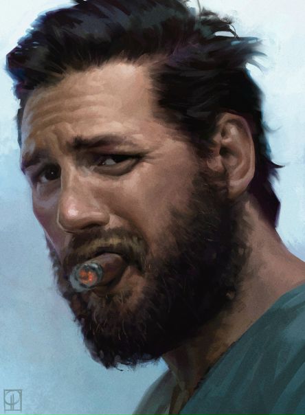 Tom Hardy by #GrzegorzPrzybys