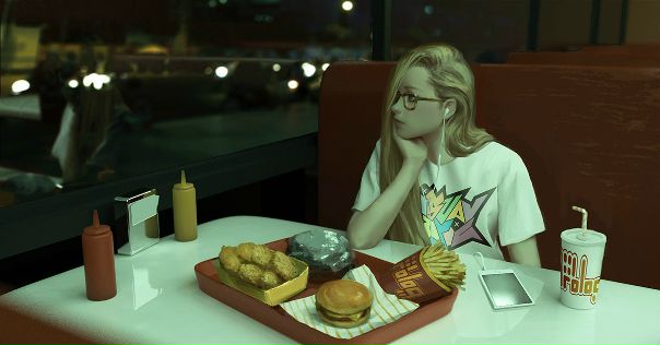 Midnight Supper by #Toraji