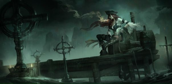 Miss Fortune - Down Among The Dead Men by #MarieMagny