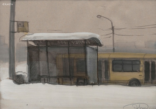 Зима в большом городе от Надежды Эверлинг