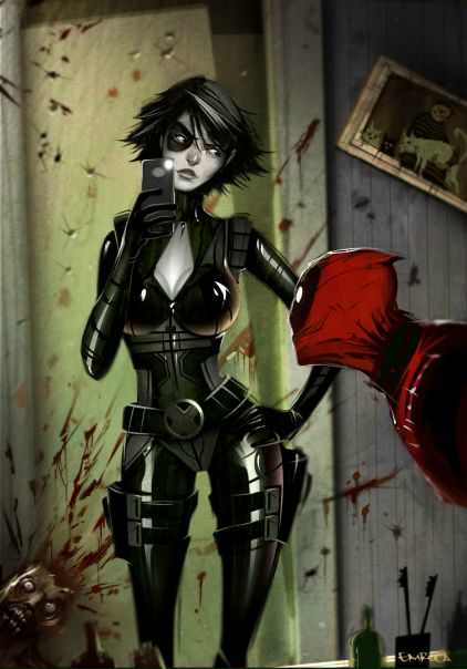 #Domino or #NeenaThurman from #Marvel by #JoseEmrocaFlores